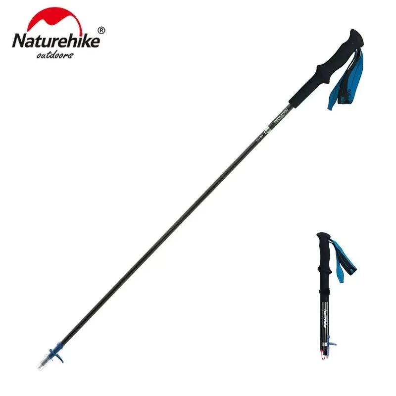 Bâtons de randonnée ultralégers NATUREHIKE : réglables, pliables et durables